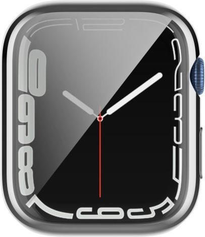 Produktbild Cover-Discount Apple Watch 45mm - Gummi Schutz Case silber