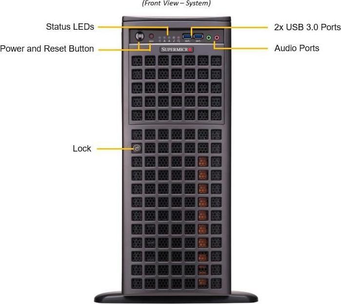 Produktbild Supermicro SuperServer 741GE-TNRT