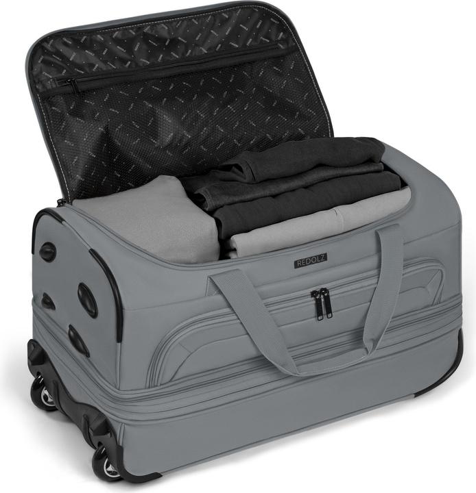 Produktbild Redolz Duffle Essentials 2 Rollen Reisetasche 55 cm mit Dehnfalte (43 l)