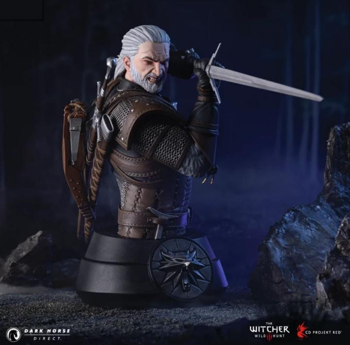 Image du produit Dark Horse Buste de Geralt de Witcher 3 Wild Hunt 15 cm