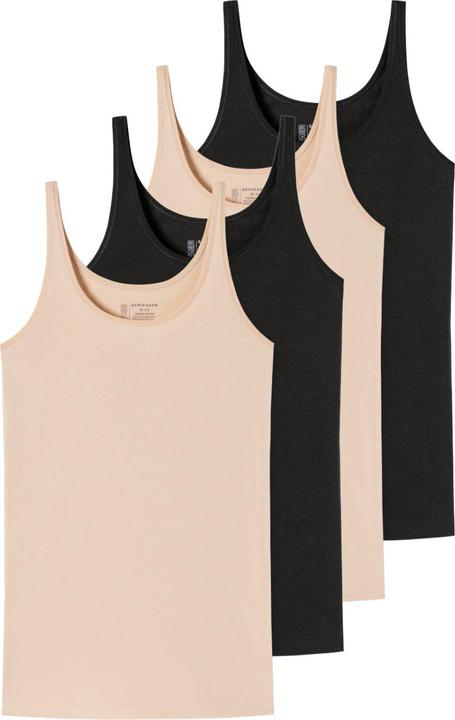 Image du produit Schiesser Lot de 4 débardeurs à bretelles 95/5 Organic (48, 4XL)
