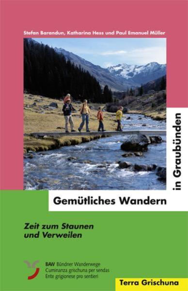 Produktbild Gemütliches Wandern in Graubünden (Deutsch, Katharina Müller-Hess, 2011)