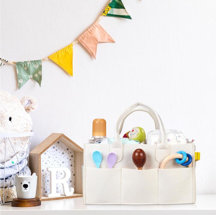 Image du produit Relaxdays Caddie pour couches de bébé