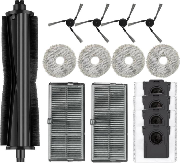 Roboparts Zubehör Set für Dreame X40 Ultra mit TriCut Bürste