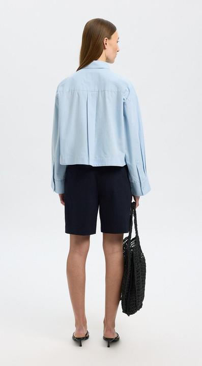 Produktbild Selected Femme Boxy Fit Crop-Bluse (42)