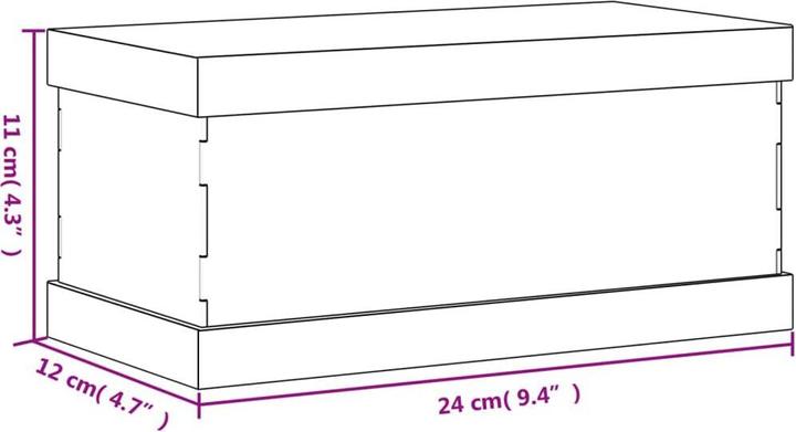 Actual product image VidaXL Joses (24 x 12 x 11 cm)