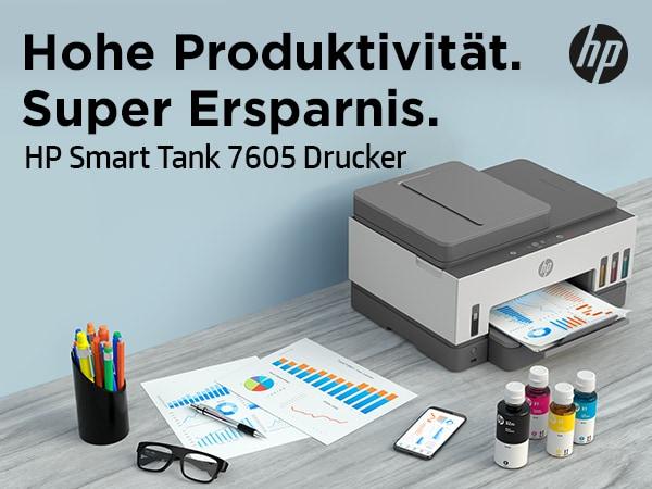 Image du produit HP Smart Tank 7605 (Réservoir d'encre, Couleur)