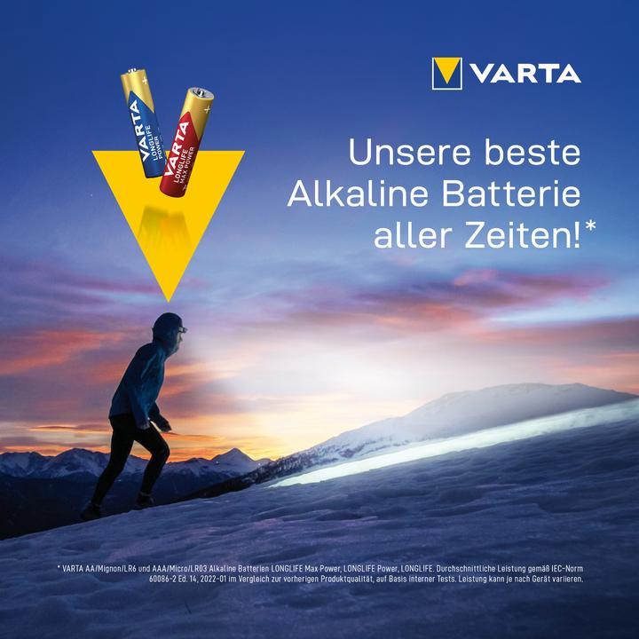 Image du produit Varta LONGLIFE Power Box (12 pcs, AAA, 1260 mAh)