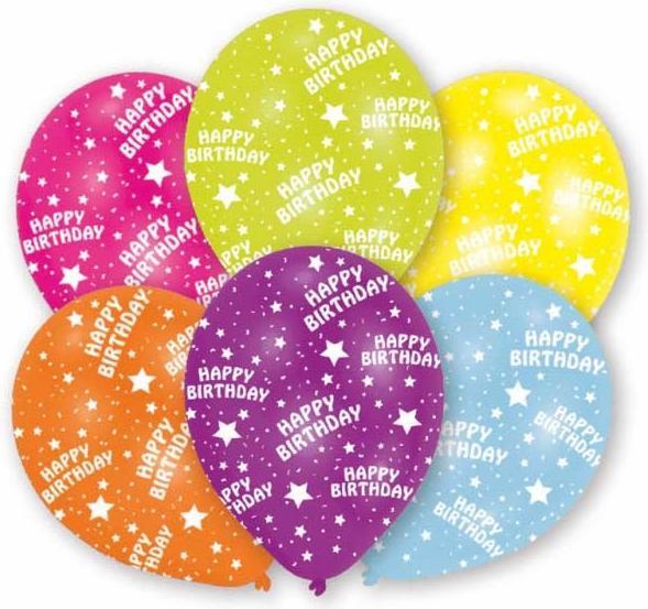 Immagine prodotto Neutral Palloncini di compleanno (6 x)