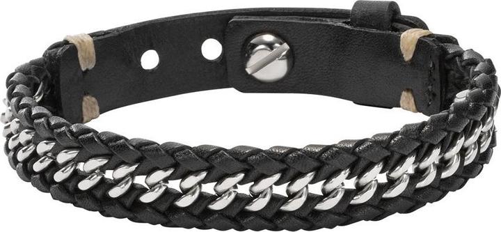 Produktbild Fossil Armband Vintage Casual (18.50 cm, Leder, Edelstahl)