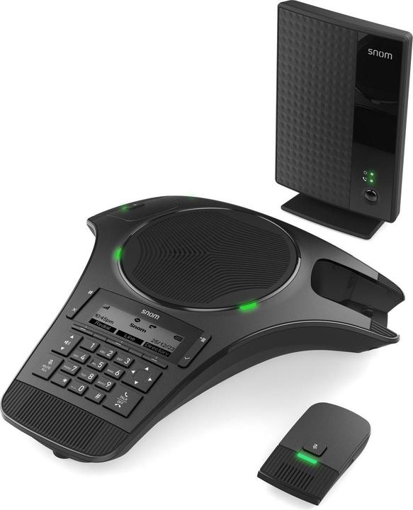 Produktbild Snom C620 Konferenz Telefon mit 2 drahtlosen Mikrofonen