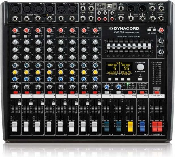 Immagine prodotto Dynacord CMS 600-3 (Mixer da studio e live)