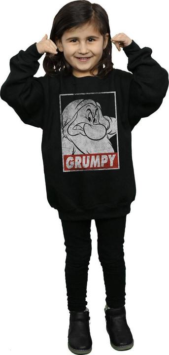 Produktbild Disney Snow White Grumpy Dwarf Poster Sweatshirt Mädchen (152, 158)