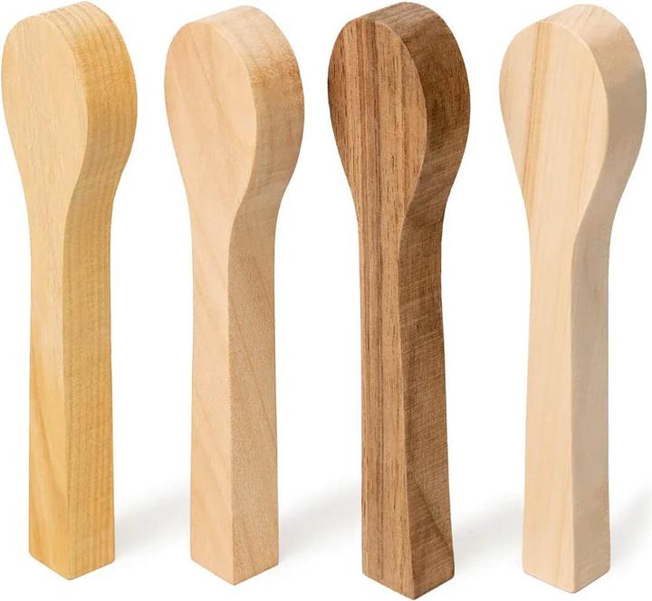 Image du produit Beaver Craft BeaverCraft Spoon Carving Blanks Kit, 4pcs