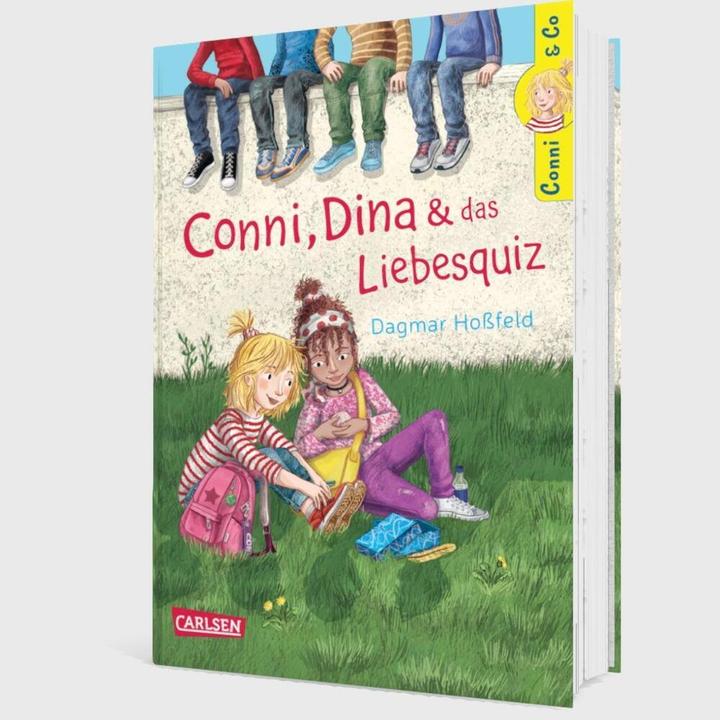 Actual product image Conni & Co 10: Conni, Dina and the love quiz (Barbara Korthues, Dagmar Hossfeld, German)