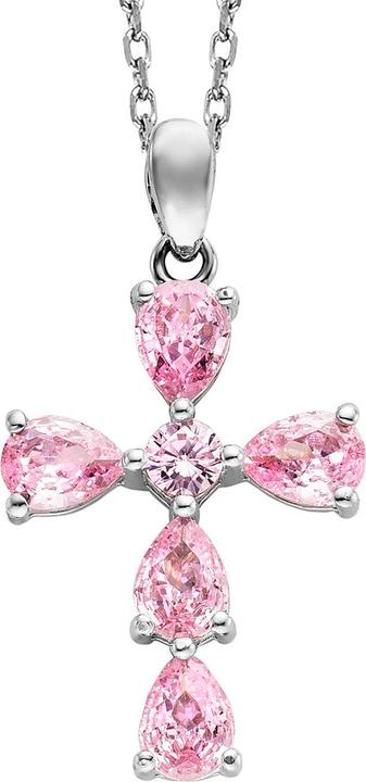 Produktbild Julie Julsen Halskette Kreuz (Silber 925, 43 - 48 cm)