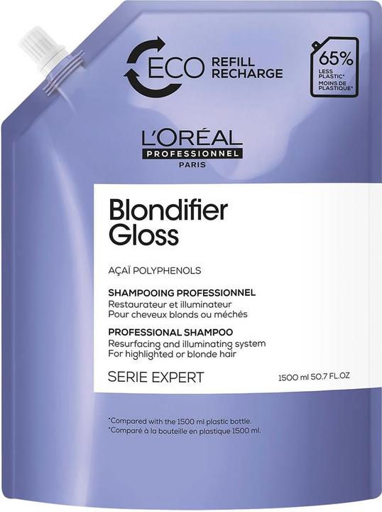 Série Expert Shampooing Gloss Refill (1500 ml, Shampoing liquide)
