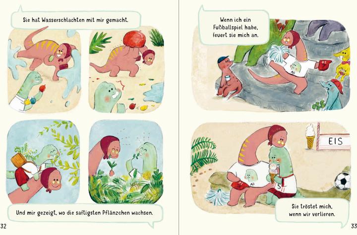 Actual product image Kleine Dinos - grosse Gefühle (German, Yiting Lee, Swapna Haddow, 2024)