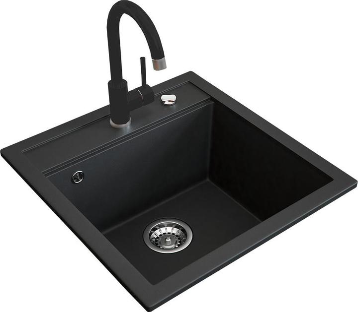 Bergström mit Armatur (50 cm, 49 cm)