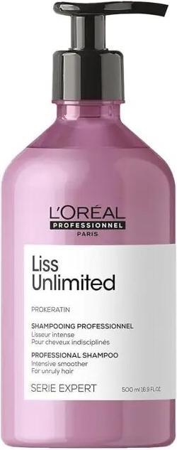 L'Oréal Paris L'Oréal Professionnel L'OREAL PROFESSIONNEL Série Expert Liss Unlimited szampon wygładzający do (500 ml, Shampoing liquide)