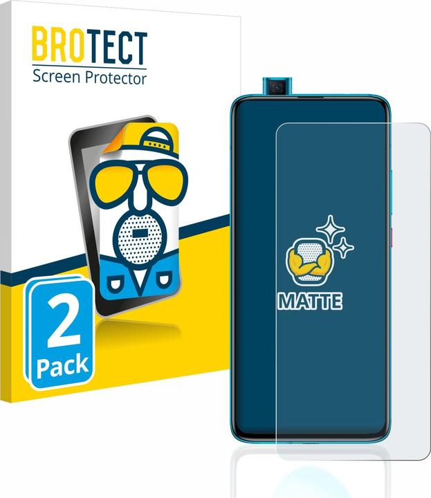 Actual product image BROTECT Anti-glare screen protector matt (2 Piece, Xiaomi Poco F2 Pro)