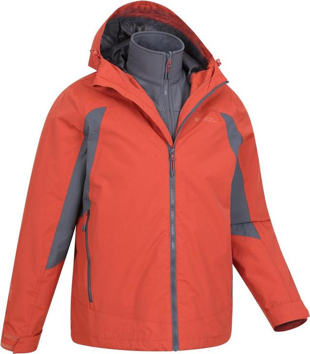 Produktbild Mountain Warehouse Mist Jacke wasserfest 3 in 1 (XS)