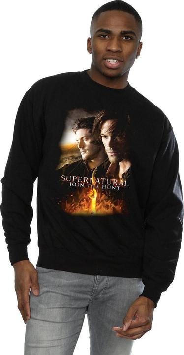Immagine prodotto Supernatural Flaming Poster Felpa Uomo (XXL)