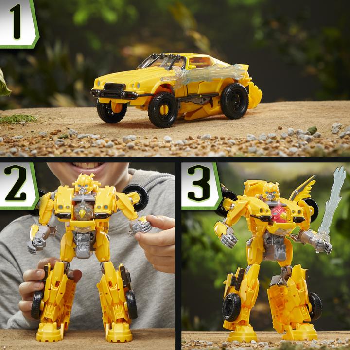 Actual product image Transformers Movie Beast Mode Bumblebee