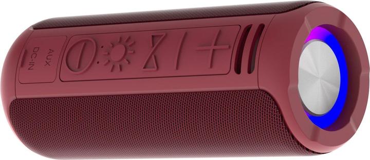 Image du produit Denver Enceinte portable BTV-213BD, rouge (3 h, Alimentation via port USB)