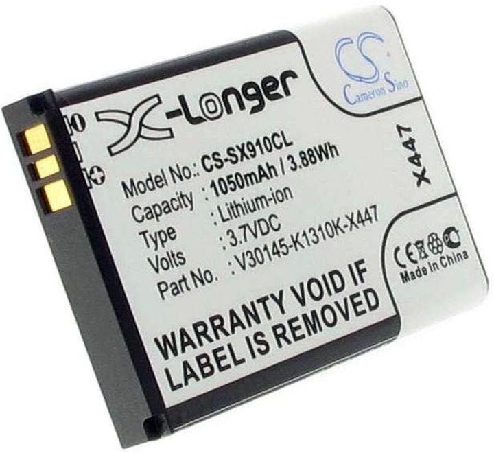 NoName Battery for Siemens V30145-K1310K-X447, Gigaset SL910 etc. 1050mAh, 3.7V