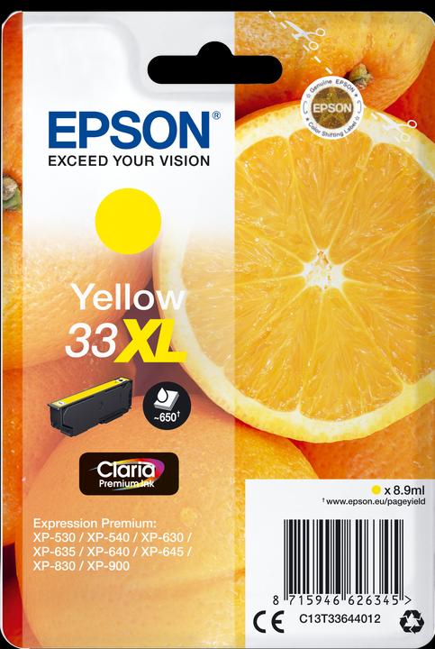 Epson 33XL Claria Premium (Y)