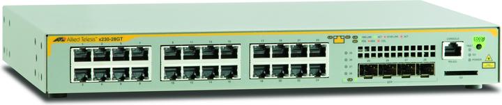 Actual product image Allied Telesis L2+ GE 24 hp and 4 SFP (24 Ports)