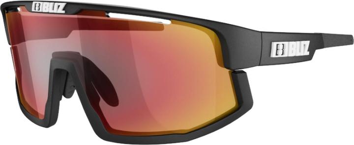 Matt Black, Brown w Red Multi