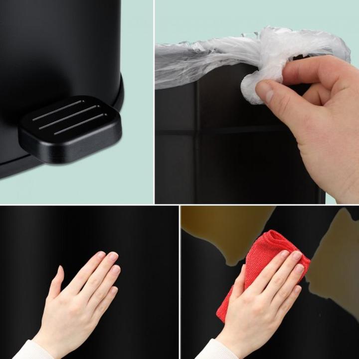 Actual product image Relaxdays Bathroom bin (5 l)
