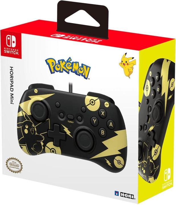 Produktbild HORI Horipad Mini - Pikachu Black & Gold Edition (Switch)