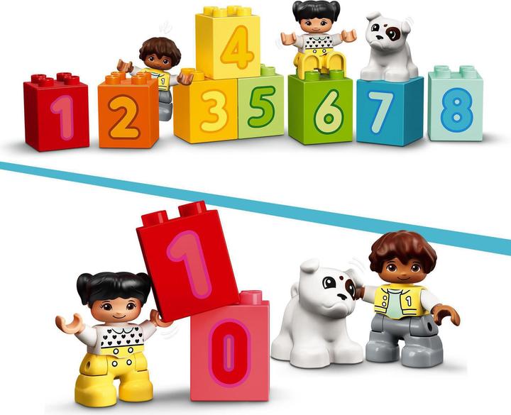 Produktbild LEGO Zahlenzug – Zählen lernen (10954)