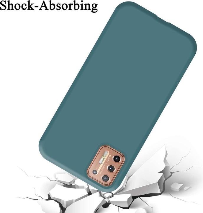 Actual product image Cadorabo Bumper Case for Motorola MOTO G9 PLUS TPU Liquid Silicone Cover for Motorola MOTO G9 PLUS (Motorola Moto G9 Plus)