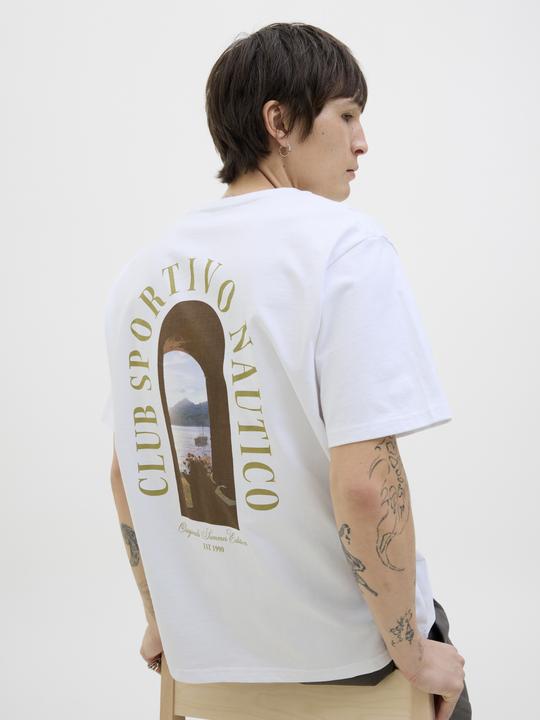 Actual product image Jack & Jones Jorhydra Photo Tee Ss Crew Neck (L)