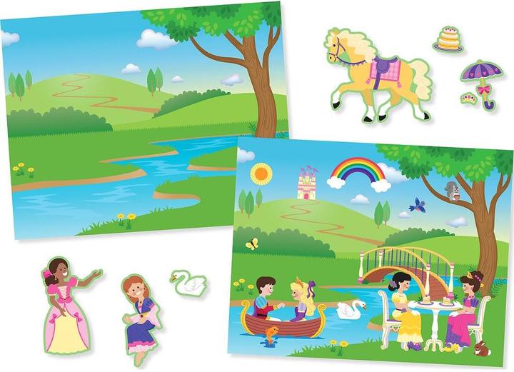 Immagine prodotto Melissa & Doug Adesivi riutilizzabili nel blocco del castello della principessa