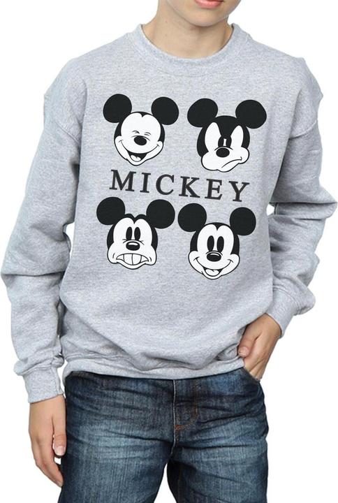 Immagine prodotto Disney Mickey Mouse Four Heads Felpa Ragazzi (128)
