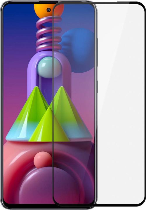 Actual product image Avizar bulletproof glass, glass protective film, protective glass (1 Piece, Samsung Galaxy M62)
