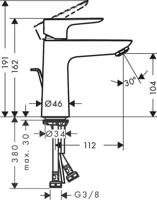 Immagine prodotto hansgrohe Talis E Cromo