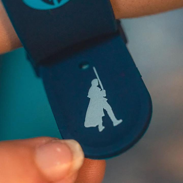 Image du produit Moby Fox Bracelet Smartwatch Star Wars Darth Vader Lightsaber 22 mm (22 mm, Acier inoxydable, Silicone)