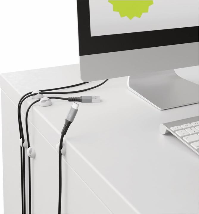 Produktbild Goobay 6er Set Kabel Management 2-Slots