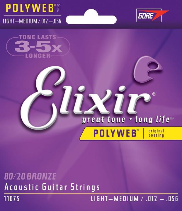 Immagine prodotto Gore Wear Elixir 11075 Bronzo LM Poly 012/056 (6 x, Chitarra, 0.01")