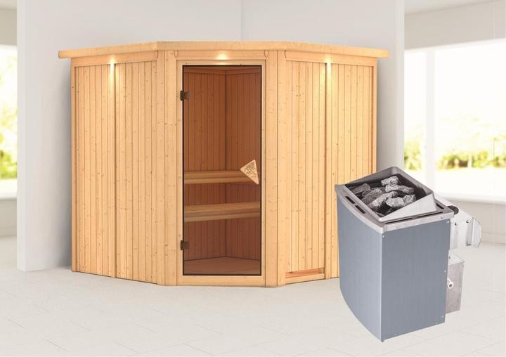 Produktbild Karibu Jarin mit Dachkranz (9 KW interne Steuerung)
