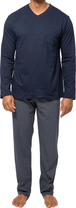 Blue patterned