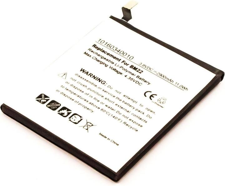 Actual product image AGI Battery compatible with Xiaomi Mi 5 Gold Edition Dual SIM - Battery - 2,900 mAh