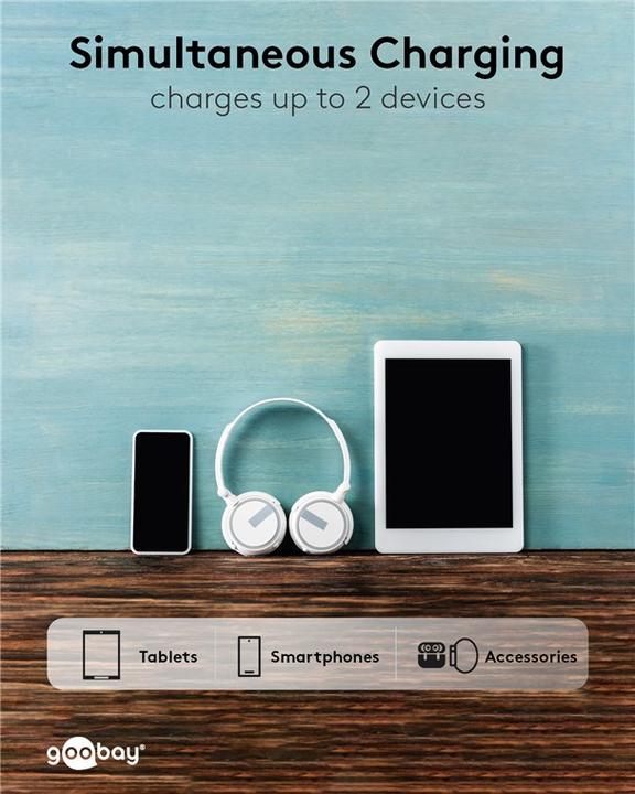 Produktbild Goobay Powerbank Slimline 10.000 mAh (10000 mAh, 37 Wh)