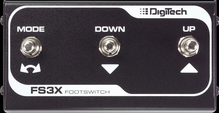 Digitech Foot switch, 3-fold, selection of additional functions